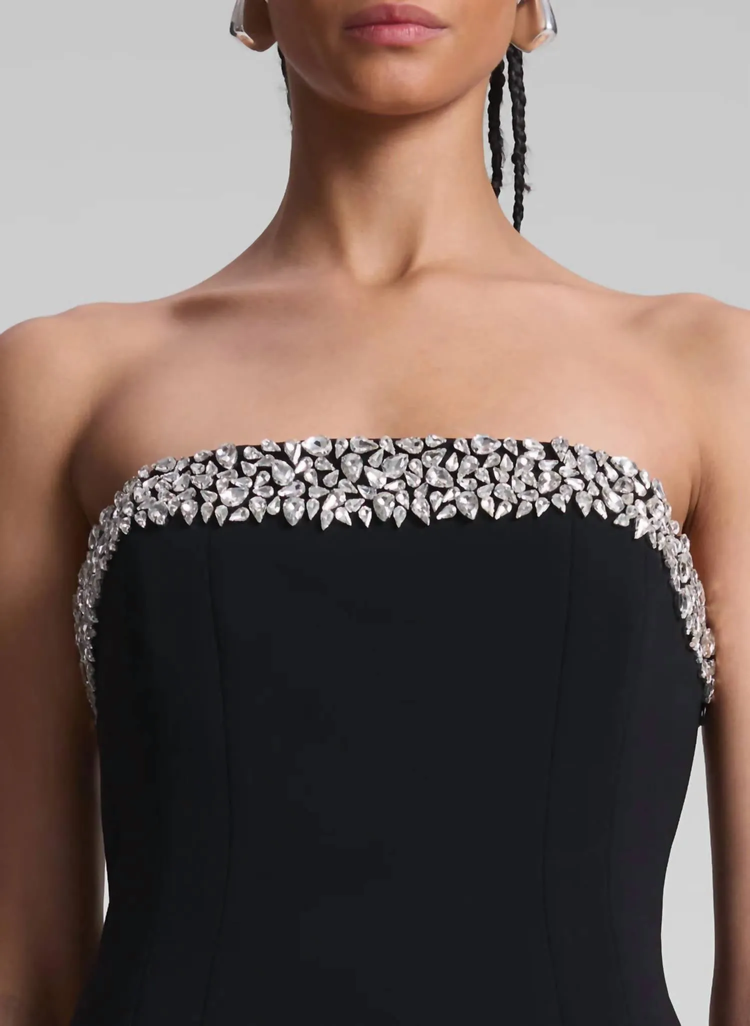 A.L.C. - Elsie Strapless Embellished Mini Dress