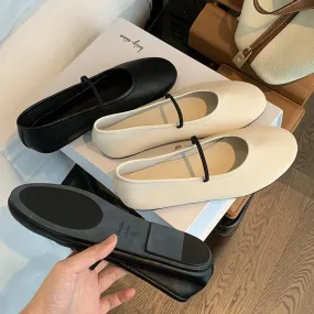 binfenxie  -  Slip On Shoes For Women Autumn Female Footwear Modis Round Toe Casual Sneaker Ballet Flats Slip-on Fall Dress 2024 Summer New