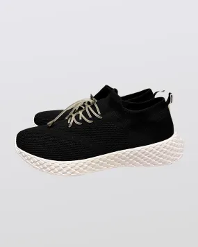 Black Mesh Sneaker