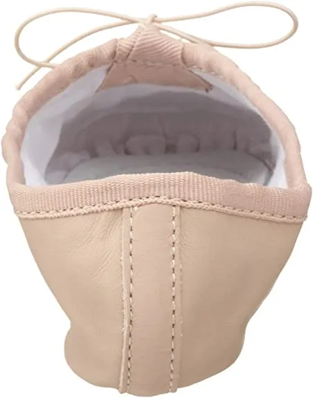 Capezio CG2002 Leather Split-Sole Ballet Shoe - Rose Quartz/Tan