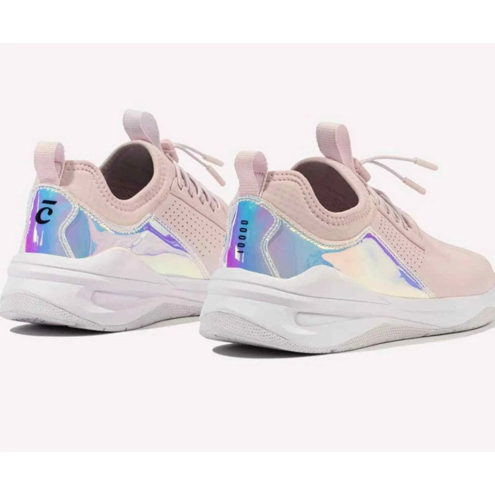 Clove Classic Shoes Sneakers Healthcare Nursing Pink Holographic Limited Ed 9