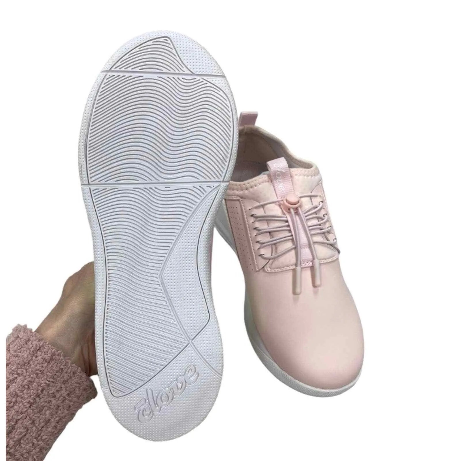 Clove Classic Shoes Sneakers Healthcare Nursing Pink Holographic Limited Ed 9