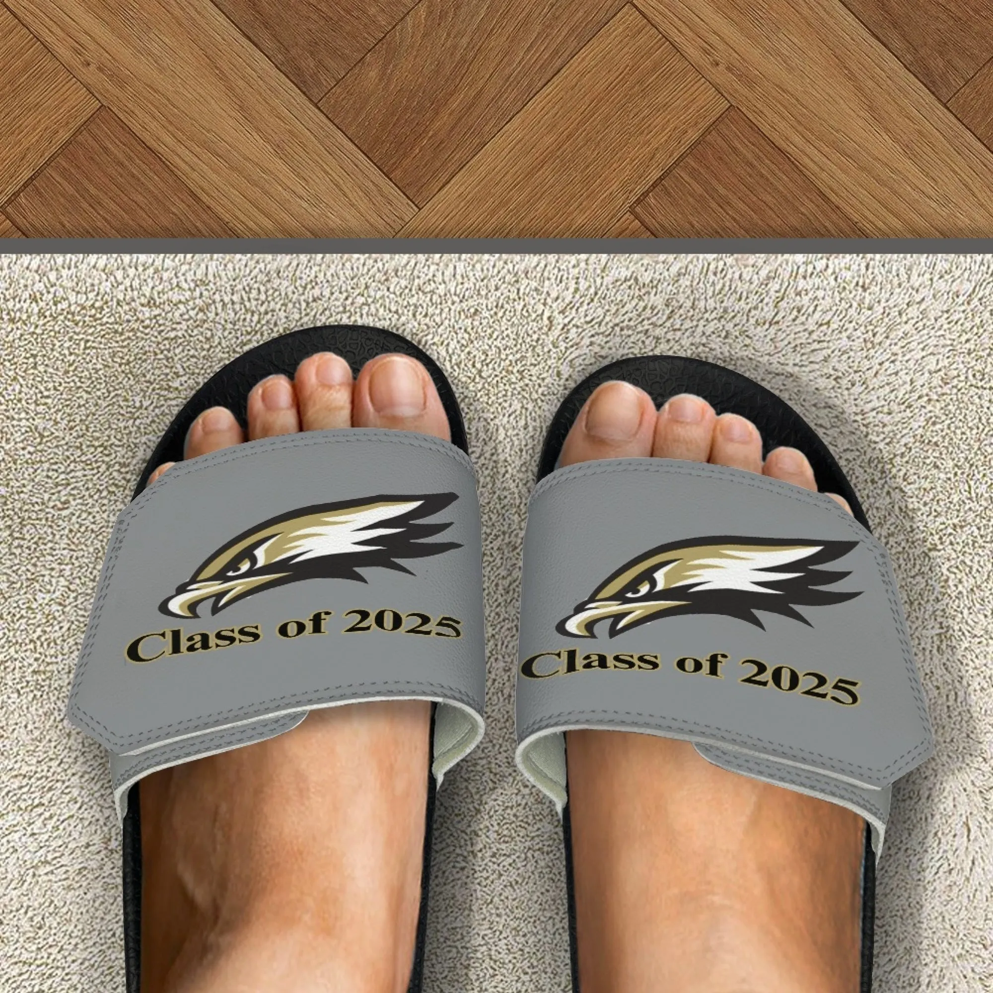 CVHS Blackhawk Class of 2025 Logo Unisex Adjustable Strap Slides