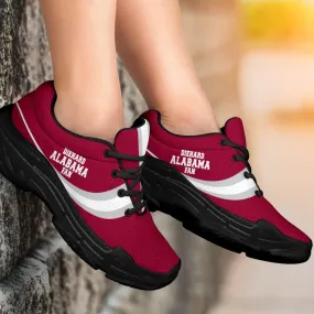Diehard Alabama Fan Custom Chunky Athletic Shoes Walking Sneakers