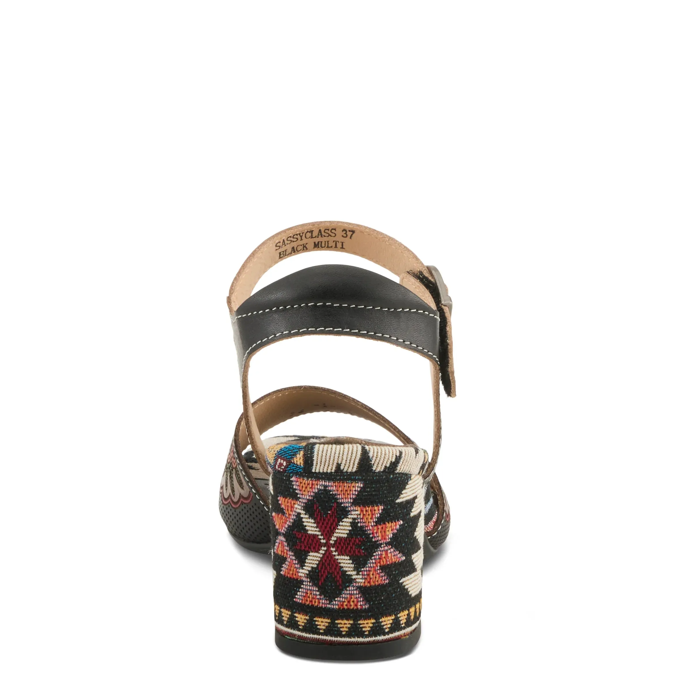 L'ARTISTE BY SPRINGSTEP SASSYCLASS BLACK MULTI