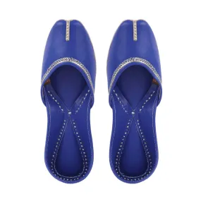 Marine Blue Jutti | Women Flats For Summer And Casual Day Wear