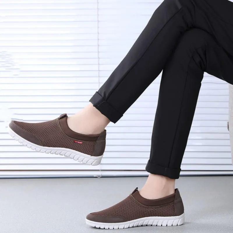 Men's Casual Breathable Sneakers | Plus Size