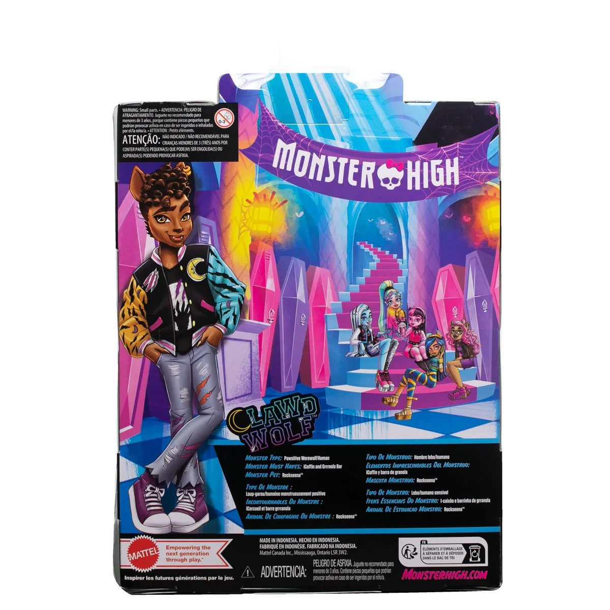 Monster High Clawd Wolf Doll