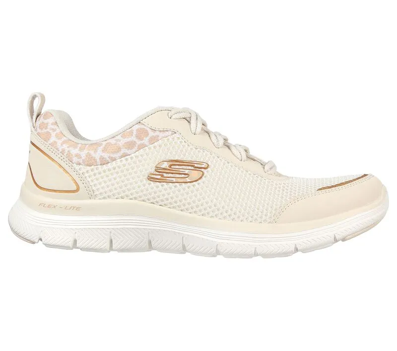 Skechers Flex Appeal 4.0 Wild Pulse Natural/Gold