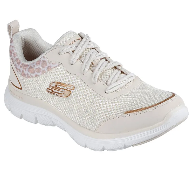 Skechers Flex Appeal 4.0 Wild Pulse Natural/Gold