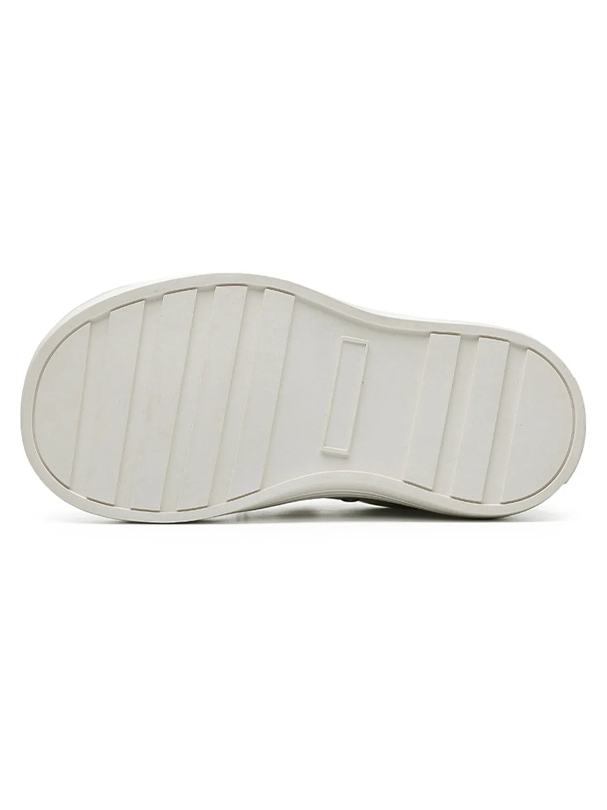 Sneakerhill Punk Metal Ring Platform Sneakers