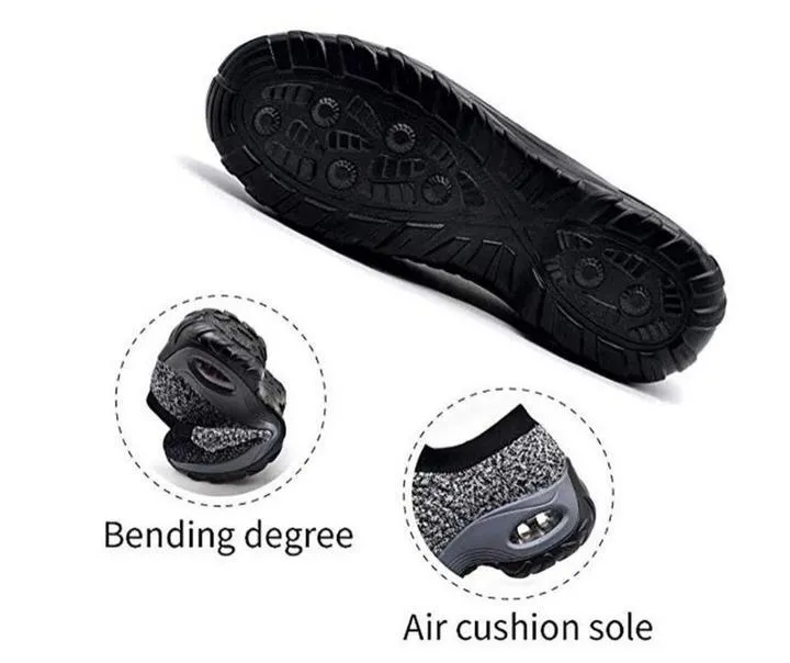 Women's Breathable Air Cushion Walking Running Shoes, Multi-Color, 2020 Sneaker