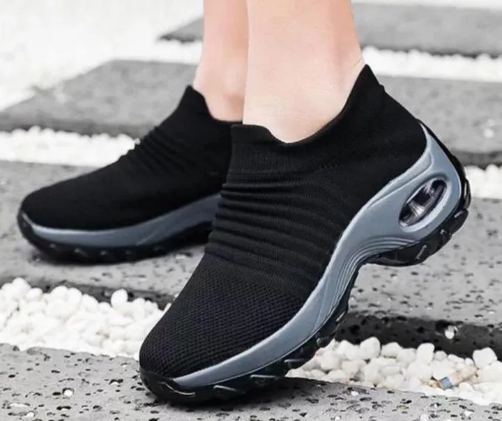 Women's Breathable Air Cushion Walking Running Shoes, Multi-Color, 2020 Sneaker