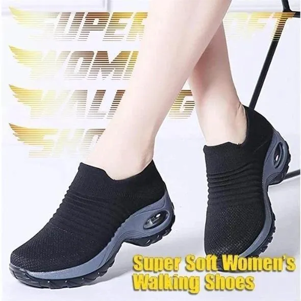 Women's Breathable Air Cushion Walking Running Shoes, Multi-Color, 2020 Sneaker